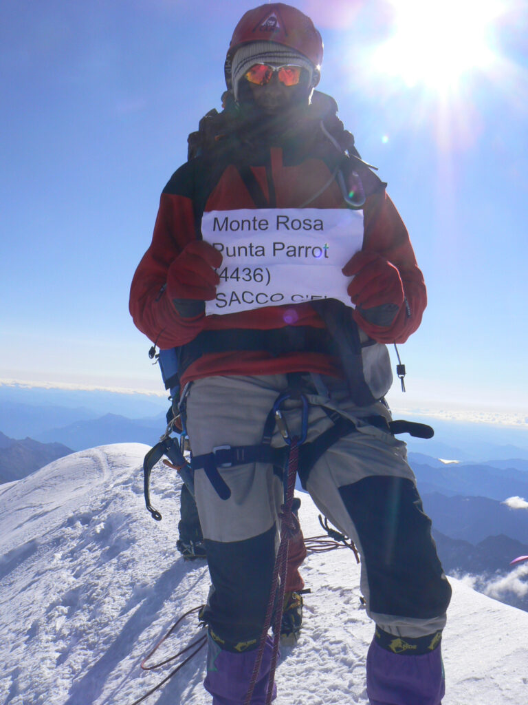 Monte Rosa – Punta Parrot – Corno Nero Cristo delle Vette -Piramide Vincent