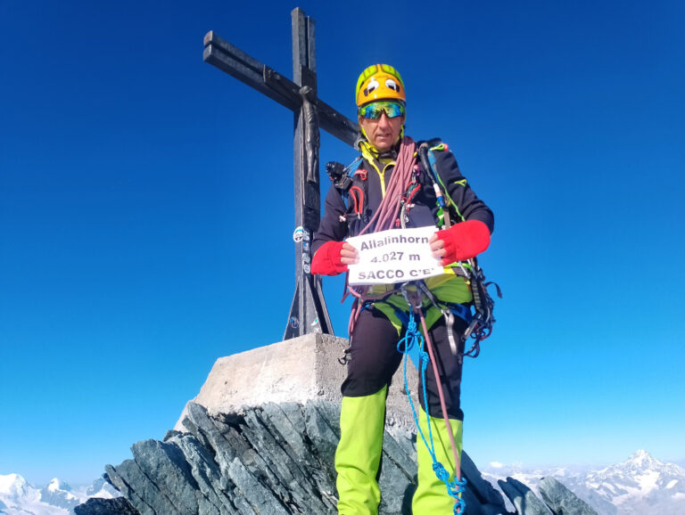 Allalinhorn 4027 m traversata Alphubel 4206 m