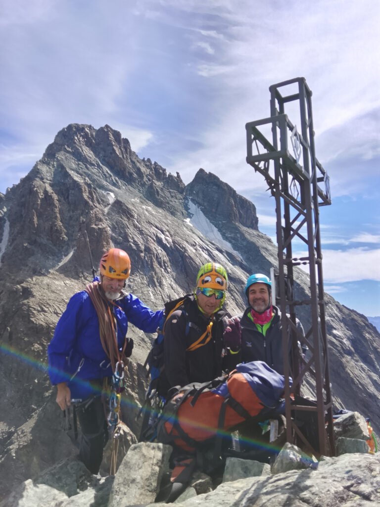 Visolotto Cresta Est Traversata tre cime